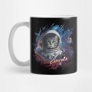 Cat Astronaut Explorer Mug